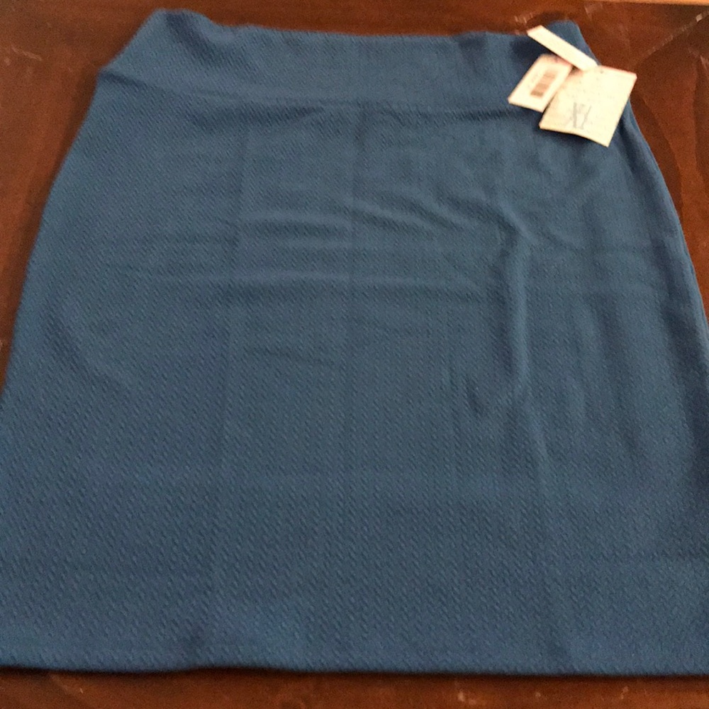 XL LuLaRoe blue Cassie Skirt